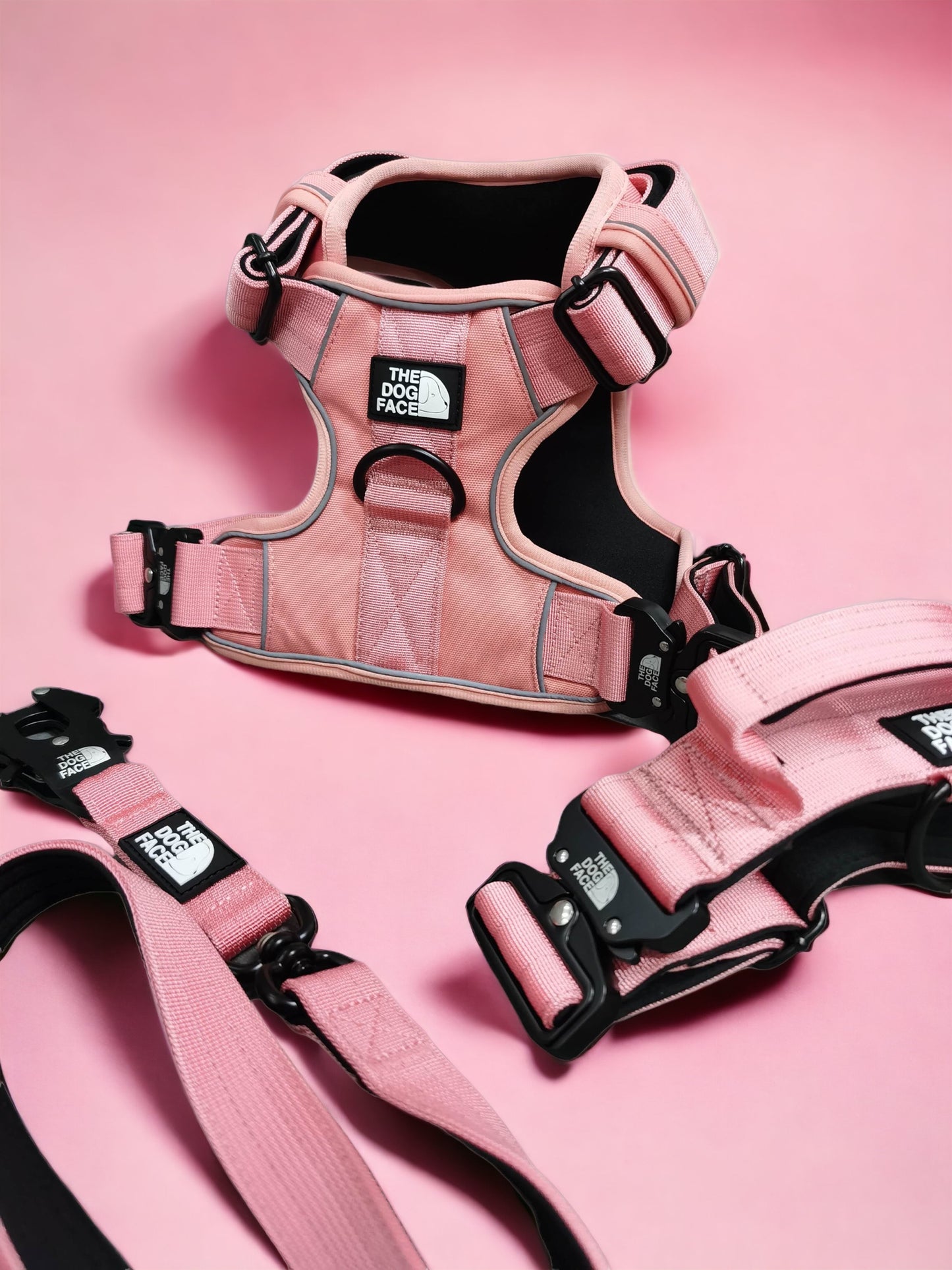 Superior Padded Dog Harness - Pink