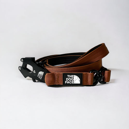 The Dog Face Superior Tactical Leash - Brown