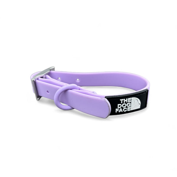 The Dog Face ‘Pura' PVC Dog Collar - Lilac