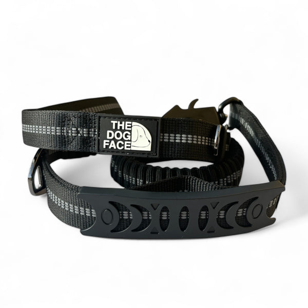 The Dog Face ‘TactiClip’ Seatbelt Leash - Black