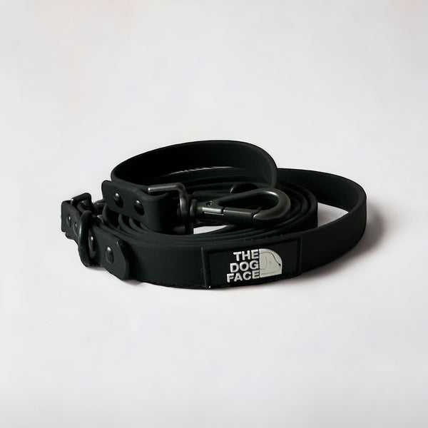 The Dog Face ‘Pura’ Waterproof Convertible Leash - Black