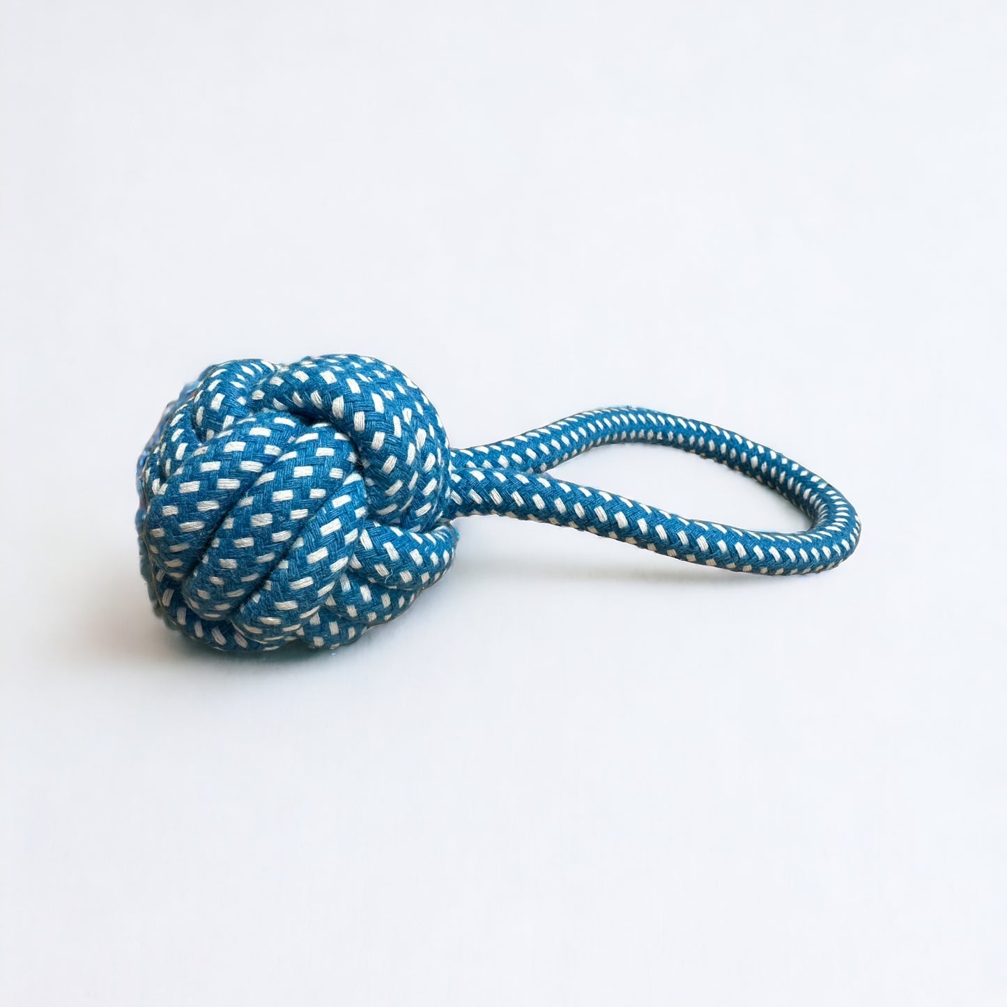 Rope Pull Dog Toy - Blue