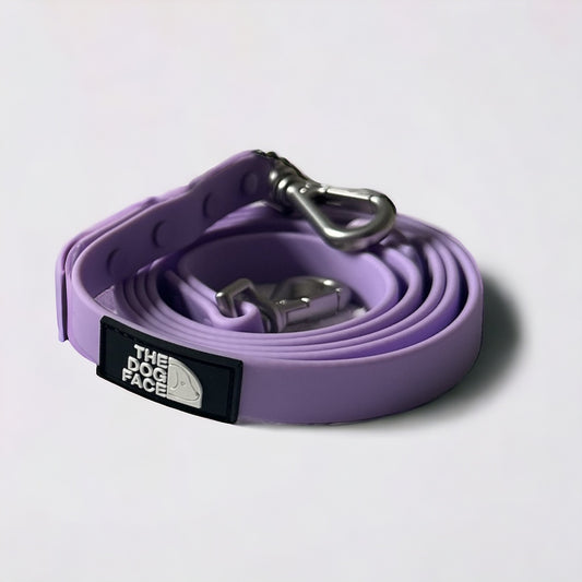 The Dog Face ‘Pura’ PVC Leash - Lavender
