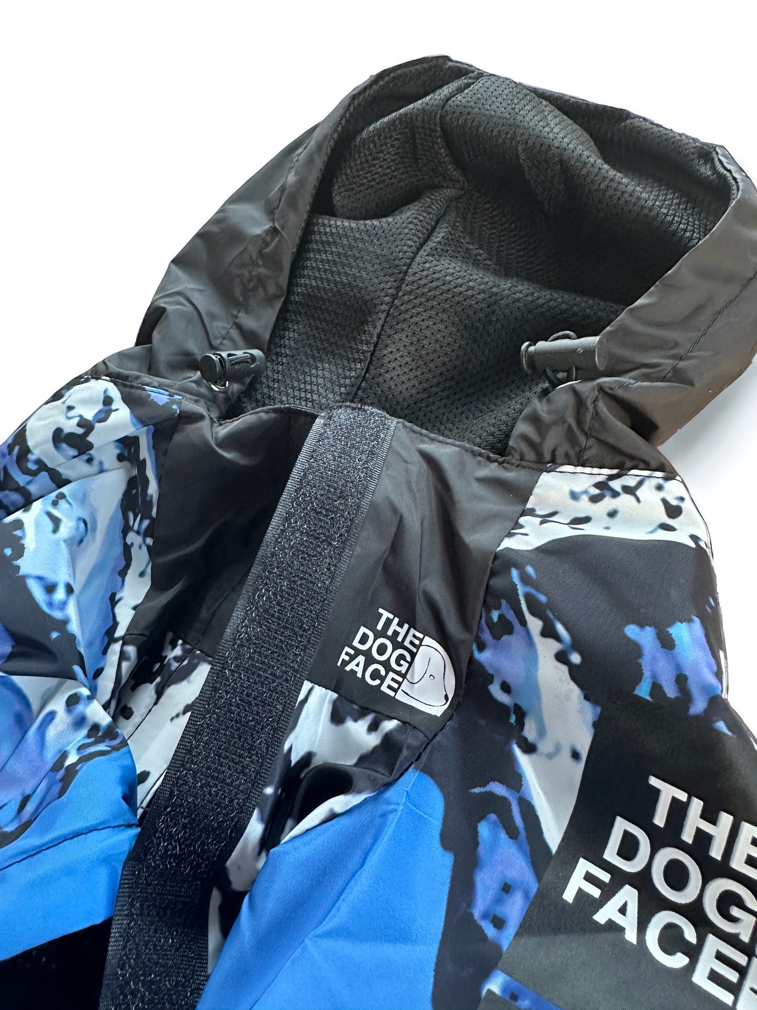 The Dog Face Jacket Black / Mountain Wind / Rain Proof Dog Clothing