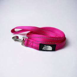 The Dog Face Reflective Leash - Pink