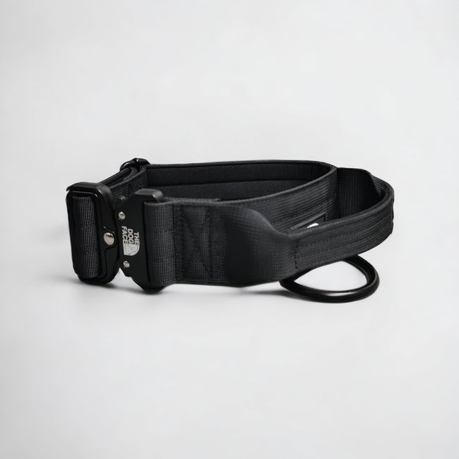 The Dog Face 'Superior' Tactical Dog Collar - Black
