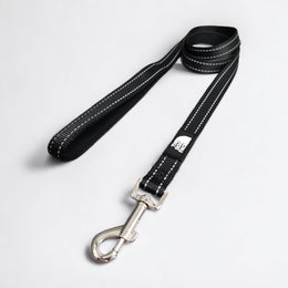 The Dog Face Reflective Leash - Black