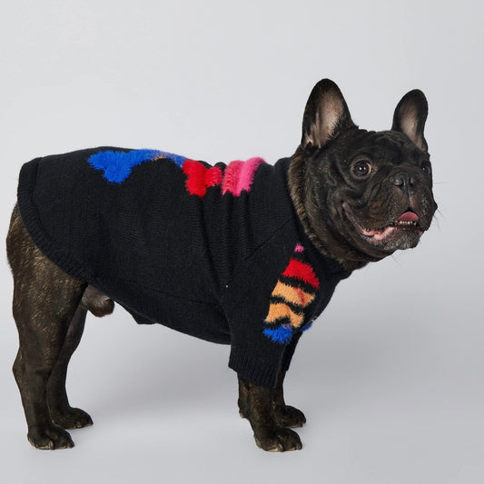 Woof Knit Sweater - Black
