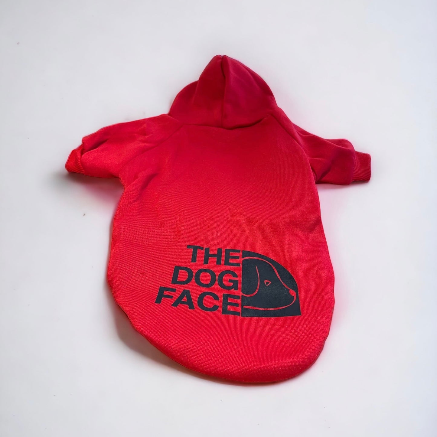The Dog Face Hoody - Red