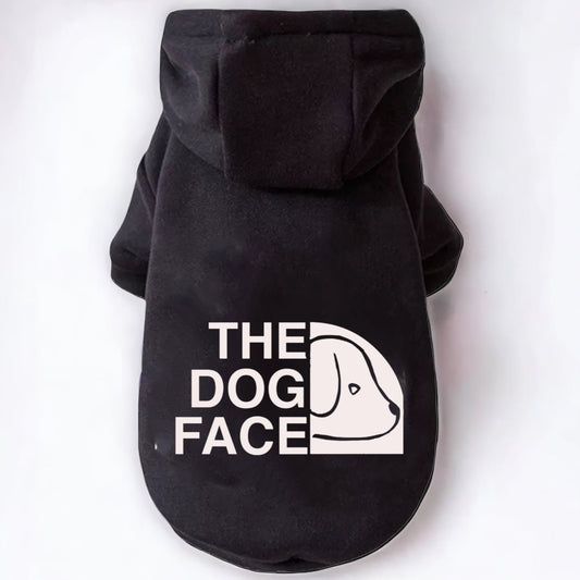 The Dog Face Hoody - Black