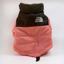 The Dog Face Puffer Jacket - Pink
