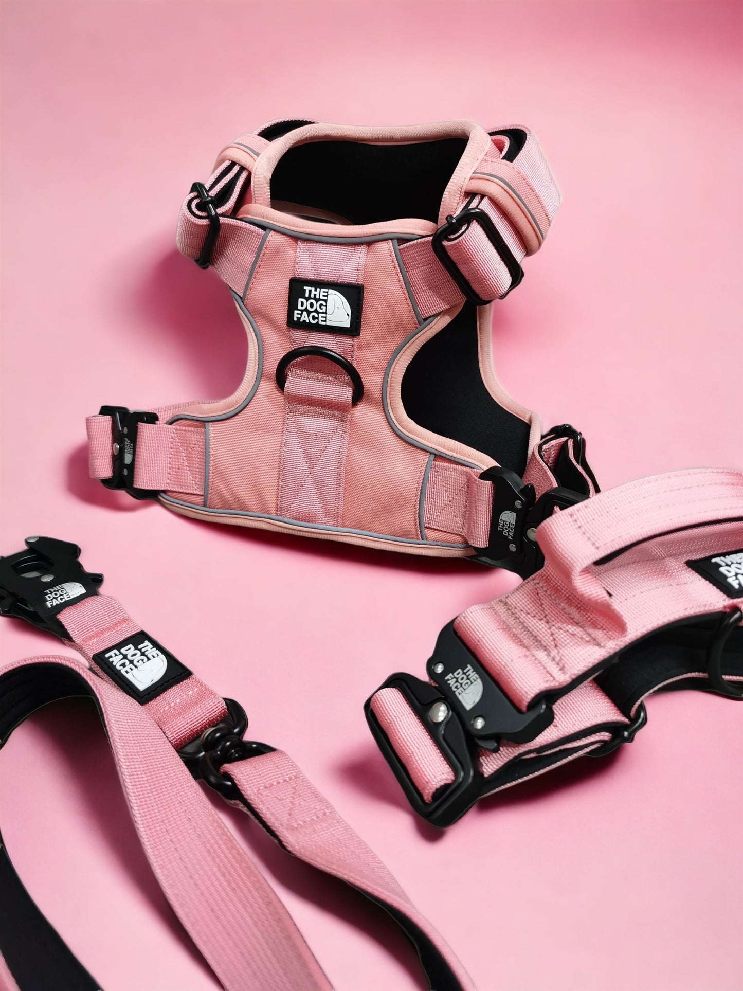 The Dog Face Superior Tactical Leash - Pink